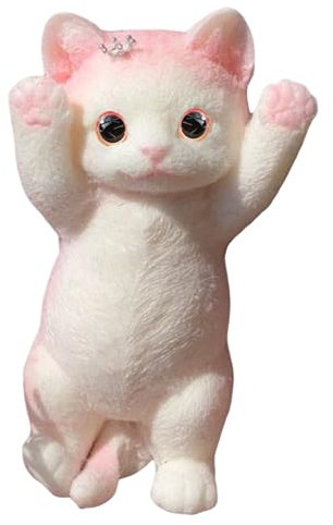 20CM Squishy Katze, Taba Squishy, Fufu Squishy, Squishy XXL, Squeeze Spielzeug Katze Form Stressball Weiche Flexible Spielzeug Dehnbares Stress-Relief-Spielzeug Tragbare Stressbälle Gunst Geschenke