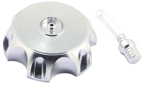 BATTTX Für CRF50 Für CRF70 Für CRF-50 Für CRF-70 Für Bike Motorrad 49mm Gas Tank Kappe Kraftstoff Tank Kappen Entlüftungsventil Inline Rohr Motorrad-Tankdeckel(A5)