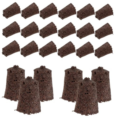 Milisten 30pièces Lot de Substrats Hydroponiques pour Plantes Tourbe De pour Démarrage Fournitures De Culture Hydroponique