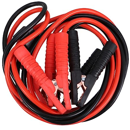 FUNOMOCYA Cavo per Avviamento Auto Metri con Protezione da Sovratensione Alta Conduttività e Flessibilità per Veicoli e Generatori