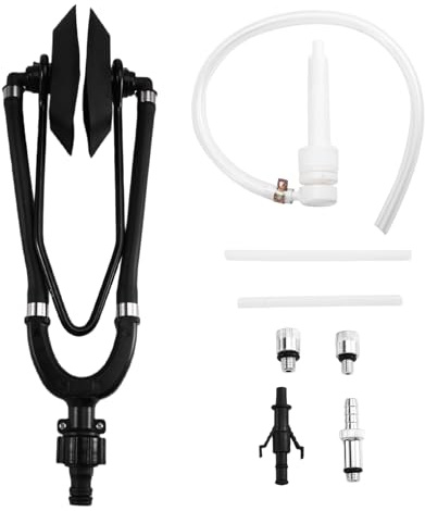 Koolenry Outboard Motor Flushing Device Motor Flushing Device Gear Oil Pump Set Motor Cleaner Engine Motor Flushing Pump