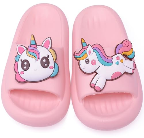 Vunavueya Chanclas de Baño Antideslizantes para Niños y Niñas - Ultraligeras <150g (Tallas 22/23 EU) - 20-36 EU, Sandalias Zapatillas EVA para Baño, Playa, Piscina, Jardín Interior y Exterior