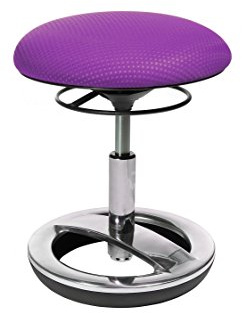TOPSTAR SITNESS Bobby Kinderhocker lila | Made in Germany | Ergonomisch | Kinderstuhl, Kindersitz | höhenverstellbar | Geprüfte Sicherheit nach GS-Intertek