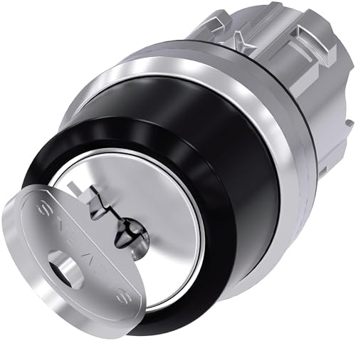 Siemens SIRIUS ACT 3SU10 Schlüsselschalterkopf 22 mm 2 Positionen Ronis Rastend IP66, IP67, IP69K