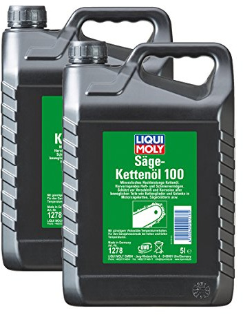 2x LIQUI MOLY 1278 Säge-Kettenöl 100 Motor Säge Ketten Öl 5L