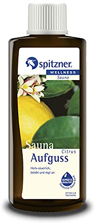 Essenza per sauna di Spitzner benessere agrume (190ml) concentrato