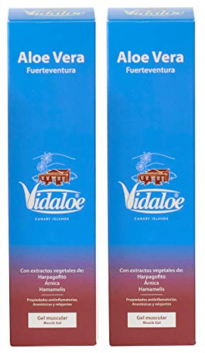 Vidaloe Aloe Vera Muscle Gel 250ml - 2 Einheiten