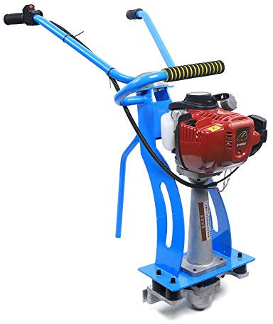 Betonvibrator Betonrüttler 4 Takt 35.8CC Verstellbarer Zement Vibrator 900W Beton Vibrationsmaschine Estrich Nassbeton Vibrationsmaschine Betonverdichter für den Bau Beton Verdichten