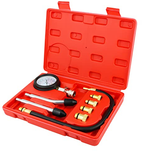 Awsuc Kompressionsmesser Kompressionstester Kompressionsprüfer Testgerät Benzinmotor 0-20 bar oder 0-300 psi Verdichtungsmesser