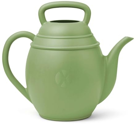 Xala - Arrosoir Chai 10L - 42x26x37 - Vieux Vert - pour l'intérieur et l'extérieur - Résistant à la Rupture - Léger