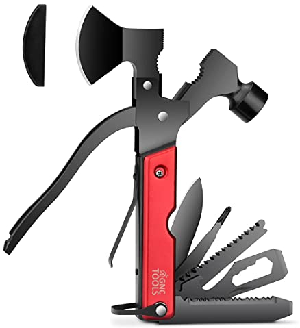 15 en 1 Herramienta Multifunción-Herramienta Multiuso Alicates Plegables, Cuchillo, Destornillador, Abrebotellas - Regalos Originales - Utilizado para senderismo, caza, camping