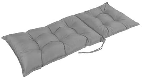 YURRO Weiches Outdoor-Stuhlkissen mit hoher Rückenlehne, rutschfeste Liegepolster mit elastischer Rückenlehne, wasserdichte Hängematten-Sitzmatten für Garten, Terrasse, 120 x 50 x 8 cm