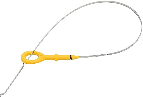 QUARKZMAN Astina Di Livello Olio Motore Per Toyota Yaris 15301-21040 1pc | Metallo E Plastica. Giallo Argento. 46Cm. Oe: 15301-21040/21062/21060/21030. Per Scion Xa Xb 2004-2006, Echo 2000-2005