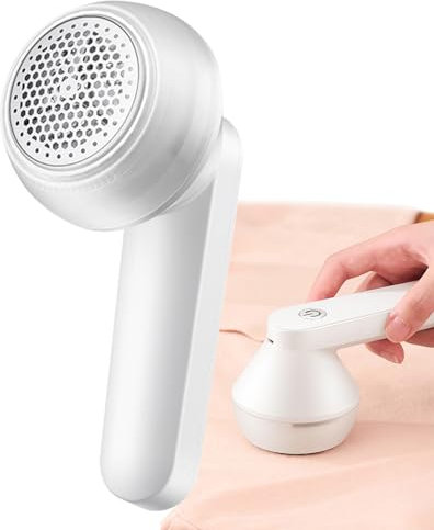 Levapelucchi per Vestiti, Levapelucchi Ricaricabile Defuzzer per Maglioni, Strumento Raso Pelucchi con Regolazione della Potenza a 3 Velocità, Macchina per la Rimozione Pelucchi con Ricarica USB per V