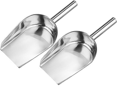 Zerodeko 2pezzi Palette Acciaio Inossidabile Per Cucina Scavino Per Ghiaccio e Utensile Compatto e Leggero Per Uso