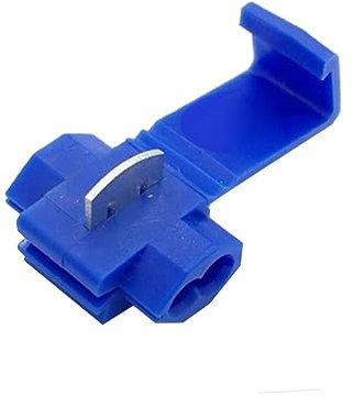 Gatuida 50pcs Solderless Wire Connectors Quick Splice Lock Wire Terminals Crimp Connectors for Easy Electrical Wiring for Car Alarms and Radio-Cassette Units