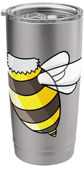 Honey Bee Costume Beekeeper Bee Lovers Fancy Dress Halloween Stainless Steel Insulated Tumbler