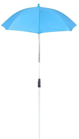 Sharplace Pflanzenschirm Pflanzenschutzhülle für Gartenbeete, Verstellbarer Sonnenschirm, Gartenschirm Outdoor-Schutzhülle für Topfpflanzen, Bonsai, Garten, Blau