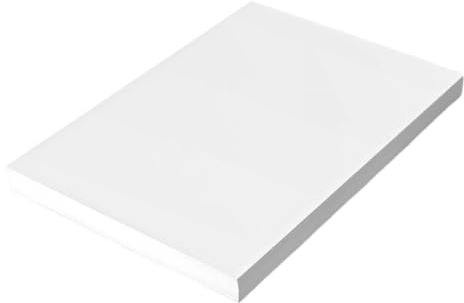 ZFfgjGJ DTF-Transferfolie, A4, 100 Blatt, PET, matt, doppelseitig, transparent, zum Selbermachen, direkt auf T-Shirts, Taschen(Single Side 100PCS)