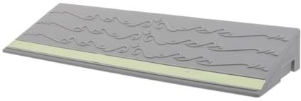 FRCOLOR Robot Vacuum Ramp Non-Slip Threshold Ramp for Sweeping Robots Indoor Doorway Transition Strip for Wheelchairs & Walkers