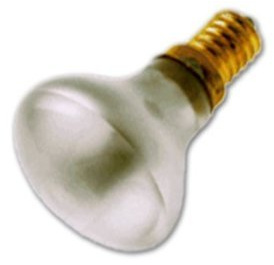 Satco S3396 40R14/E14 Incandescent Flood Light Bulb, R14 40 Watt, European Base, 5-Pack