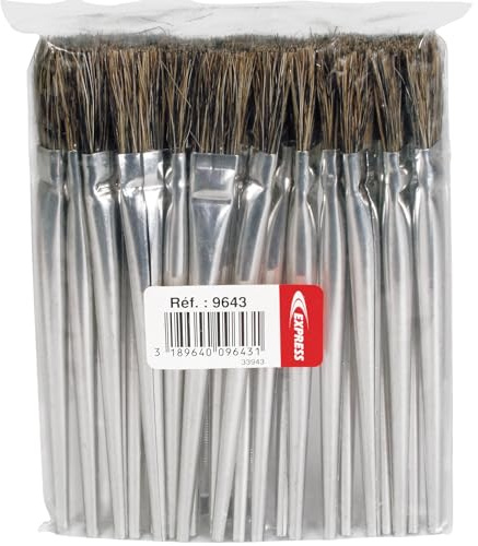 Juego de 25 Pinceles de Crin para Flujo - Accesorios de Soldadura - Repuesto Soldadura - Antorcha de Soldadura - Kit de Soldadura - Herramienta para Soldadura - EXPRESS