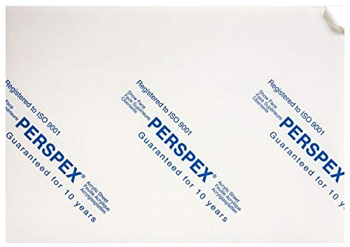 Displaypro Plaque d'acrylique A3 420 x 297 mm Disponible en 2/3/4/5/6/8/10 mm d'épaisseur 2mm Thick