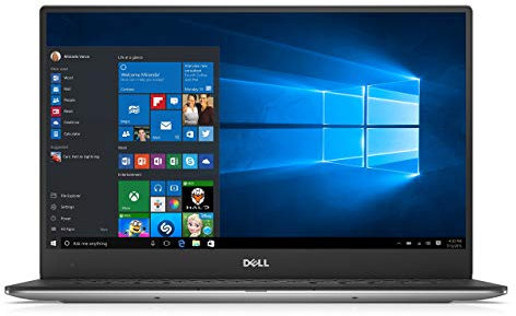 Dell XPS 13 - Computer portatile con schermo Full HD Infinityedge 13.3 pollici (Intel Core i5–6200U, 8 GB, 256 GB, Intel HD Graphics 520, BT, Full HD, Windows 10) – nero