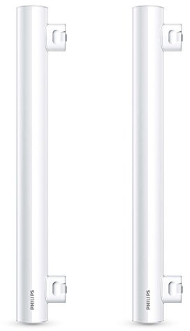 2 x Philips ampoules LED 35 W S14S tubulaire Architectural Tube 250lm Blanc chaud