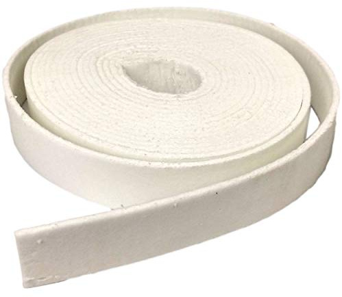 Lynn Manufacturing Strip Ceramic Fiber Alternative Paper, 2100F Rated, 1 x 1/8 x 200, High Temperature Gasketing for Boiler, Wood Stove, Pellet Stove, Furnace, Kiln, Forge, 9602
