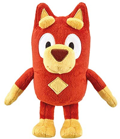 Bluey Friends - Peluche oxidado de 8 pulgadas de alto, suave y acogedor, multicolor (13026)