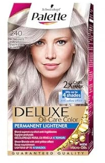Permanentní barva na vlasy Palette Deluxe - Shade: 10-55 (240) Dusty Cool Blonde