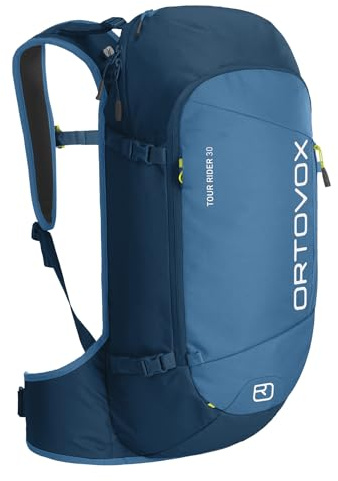 Ortovox Tour Rider 30L Ski Touring Backpack, Petrol Blue