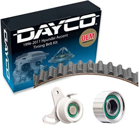 Dayco Engine Timing Belt Kit Compatible with Hyundai Accent 1.6L L4 1996-2011