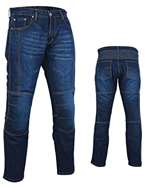 ARISTA Pantalon DE Moto Vaquero Kevlar Denim Talla 2XL