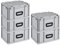 PROREGAL SuperSparSet 5x Eurobox NextGen Portable | HxBxT 23,5x30x40cm | 20 Liter | Eurobehälter, Transportbox, Transportbehälter, Stapelbehälter