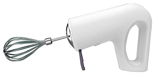 XTYPE Speed ​​Mini Mixer Frullatore Elettrico per Alimenti Frullino per Le Uova Frullino per Le Uova Impastatrice per Dolci da Forno per Dolci Automatici (Color : White)