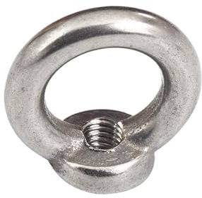 1/2/5PCS 304 Edelstahl Marine Hebeöse Mutter Ringmutter Gewinde M3-M24 (Size : M5 (5Pcs))
