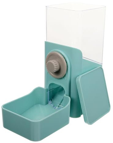 DRESSOOS Hängender Futterspender Für Kleine Haustiere Automatische Futterstation Für Kaninchen Katzen Und Hunde Robustes Material Leicht Zu Reinigen Für Fütterung Käfigen