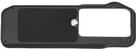 Annadue Quick Release Plate for X M5 Camera, Aluminum Alloy Quick Release Camera Mount for Travel, Outdoor Adventures, and Product Photography (Black)