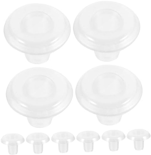 Hemobllo Set 10 Pezzi Bacchette Cieche di Ricambio in Pom Bianco per Tende, Accessori Robusti e Durevoli, per Fissaggio e Regolazione Tende in Casa