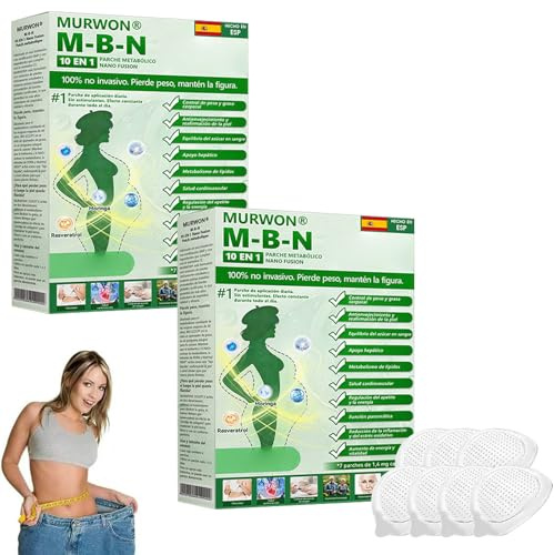 MURWON Moringa 10-en-1 Parche, MURWON Parches, para hombres y mujeres (2 Caja)