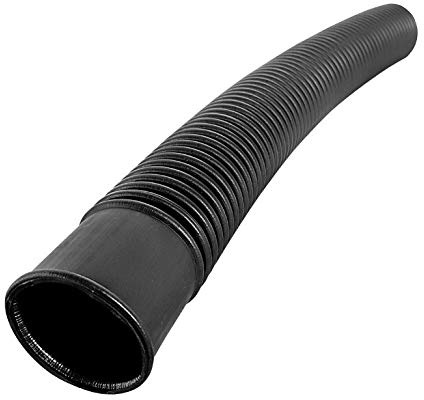 REKUBIK 32mm (1 1/4) Pool- & Schwimmbadschlauch Meterware (1,5m Abschnitte) Farbe Schwarz