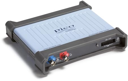 PicoScope 5244D 2 channel Oscilloscope MSO 200 MHz FlexRes Mixed Signal Analog FlexRes Lab Kit PC USB with probes, PS7 Software