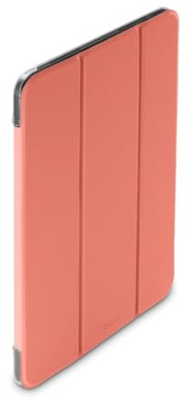 Hama Tablet Hülle für Apple iPad 10.9 (stoßfeste Schutzhülle für iPad 10. Generation 2022 mit Standfunktion, schlanker Tablet-Schutz mit transparenter Rückseite, EIN-/Ausschalten automatisch) Coral
