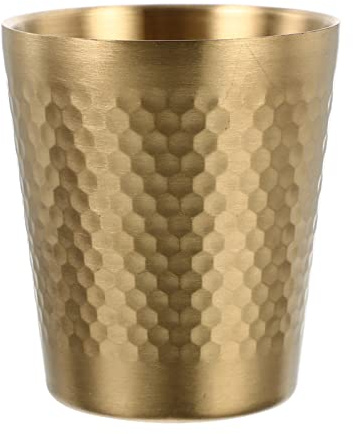UPKOCH Edelstahl Schnapsbecher 260Ml Tragbarer Mehrzweck Trinkbecher Für Picknick Kaffee Tee Saft Wasserbecher Für Zuhause Büro Camping