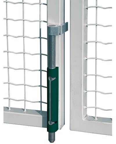 LOCINOX Bolzenstangenriegel VSF-K - Torriegel, Drehtorriegel, Stangenriegel Inkl. Quick Fix zur Befestigung in Moosgrün