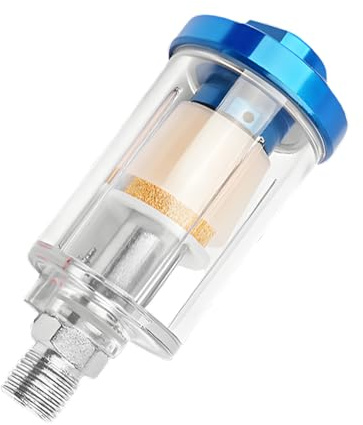 Adunsiaoto Separatore di umidità Filtro aerografo Il Montaggio del Compressore della Linea dell'Aria, Filtro Separatore Acqua Olio, Separatore Acqua-Olio Pistole Spruzzo Utensili Ad Aria Compressa