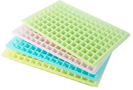 MOLUCKFU Mini Eiswürfelform Mit Diamantwürfeln Aus Lebensmittelechtem Für Cocktails Whiskey Und Kreative Getränke Farben Zufällig