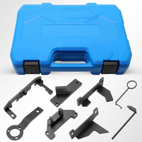 KAOLALI Kit de Herramientas de Ajuste del Motor, alineación del árbol de levas del Motor Herramienta de sincronización con Apto para Citroën Peugeot PSA Toyota 1.0 1.2 VTI/VVT/GDI PureTech EB0(ZMZ)